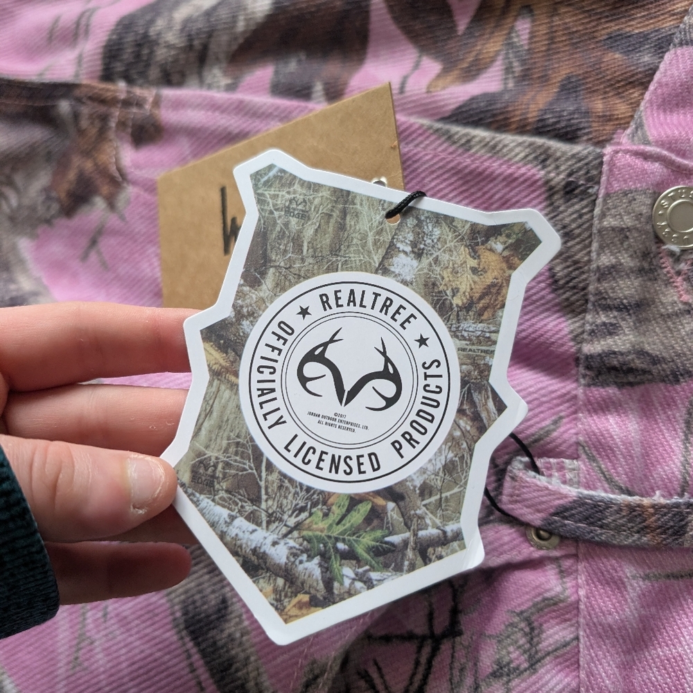 NWT Stussy Realtree Edge Big Ol' Jean 'Pink - Picture 6 of 13
